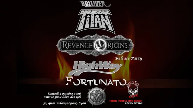 Revenge (Release Party) + Titan + HighWay + Fortunato
