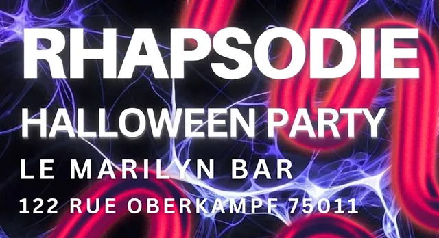 Rhapsodie Halloween party