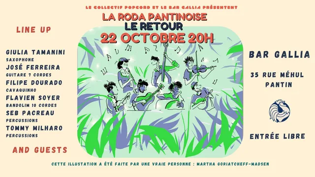 Roda pantinoise by Collectif Popcord