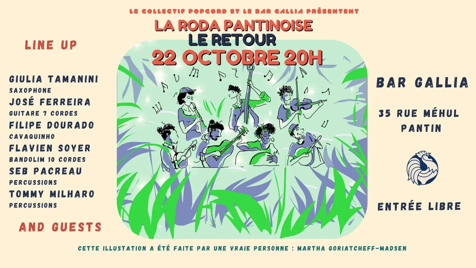 Roda pantinoise by Collectif Popcord