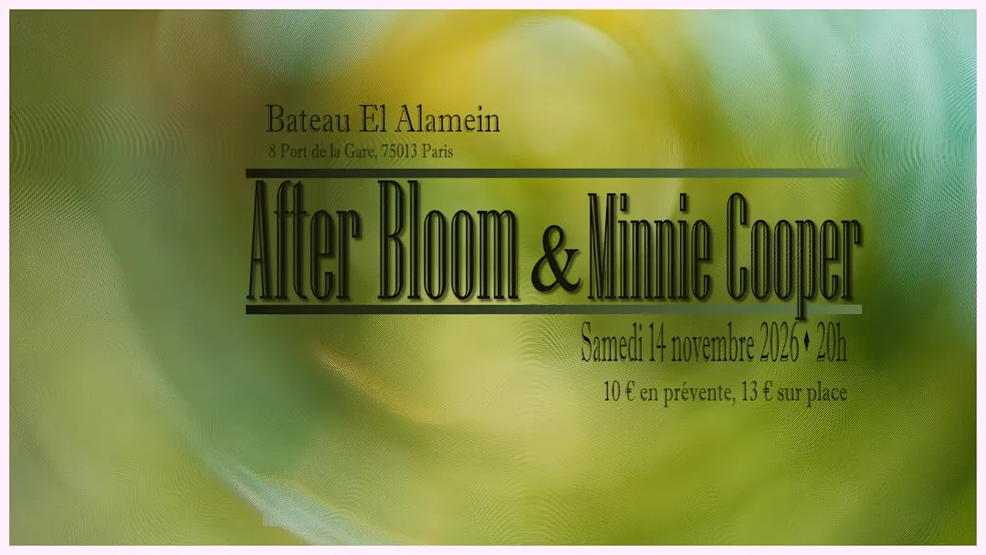 After Bloom + Minnie Cooper