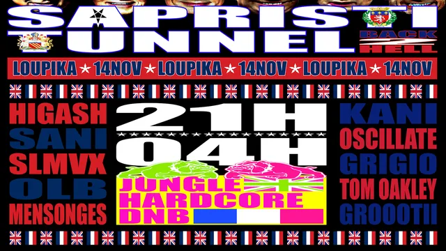 Sapristi x Tunnel : Back 2 Hell