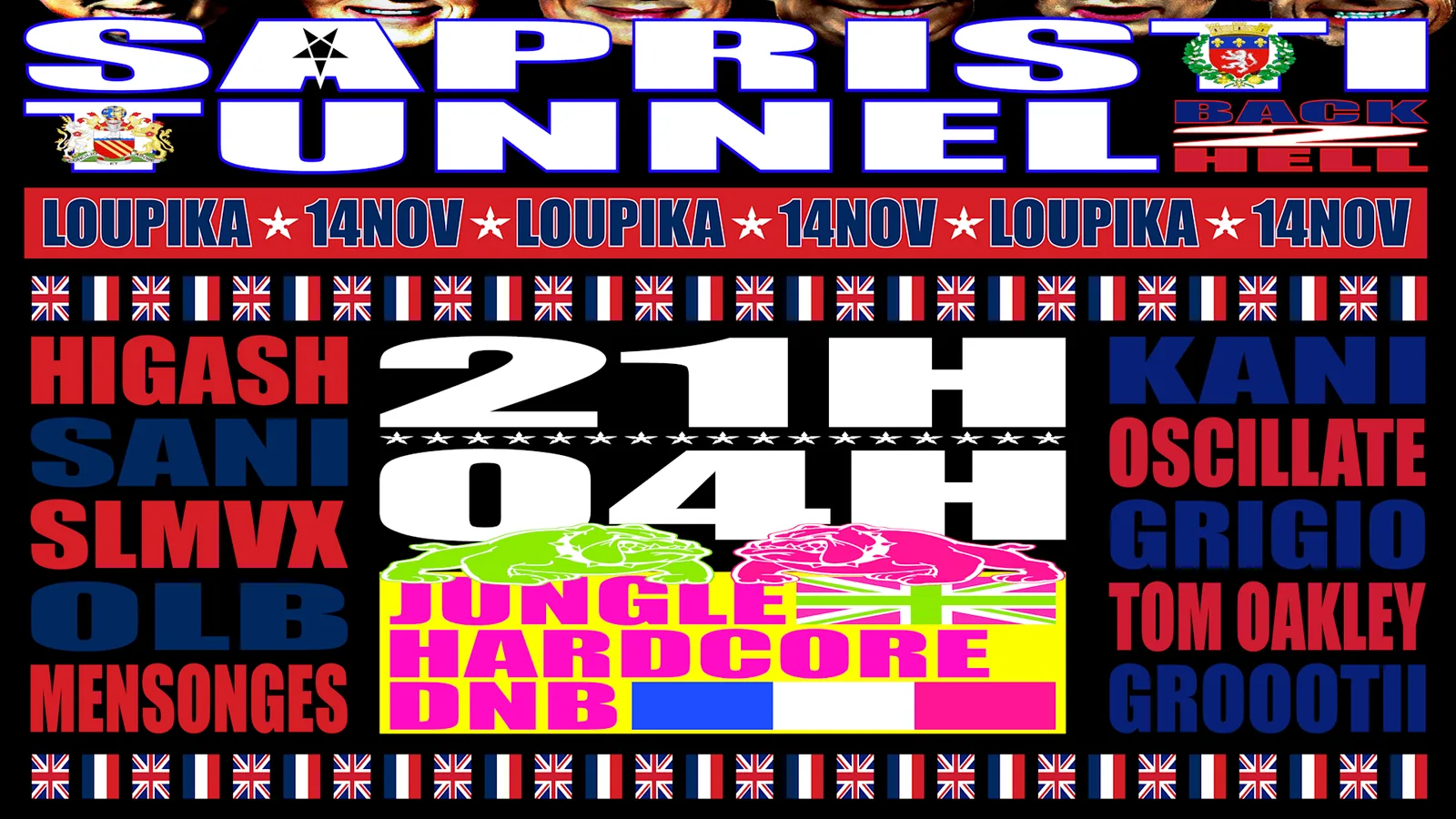 Sapristi x Tunnel : Back 2 Hell