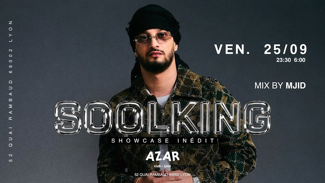 Showcase soolking / lyon