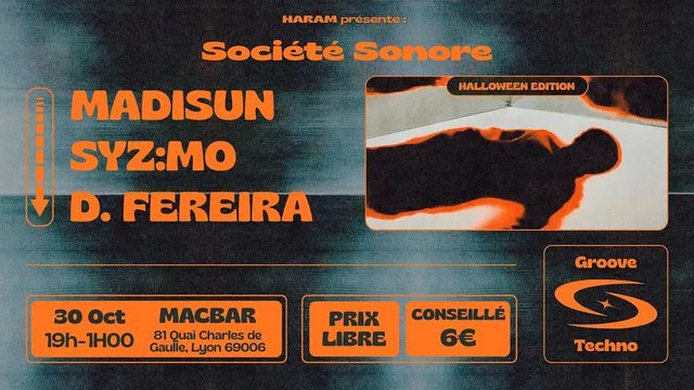 Société Sonore #3 : Madisun, Syz:mo, D. Fereira