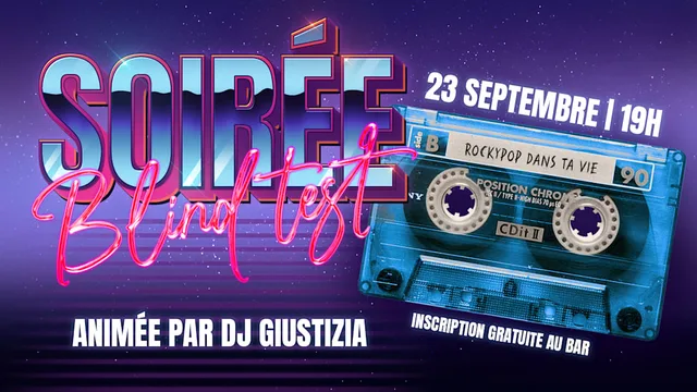 Soirée Blindtest & DJ Set