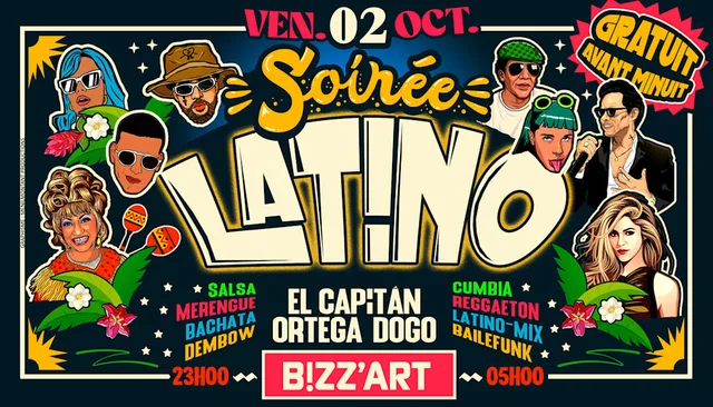 Soirée latino x Canal Saint-Martin
