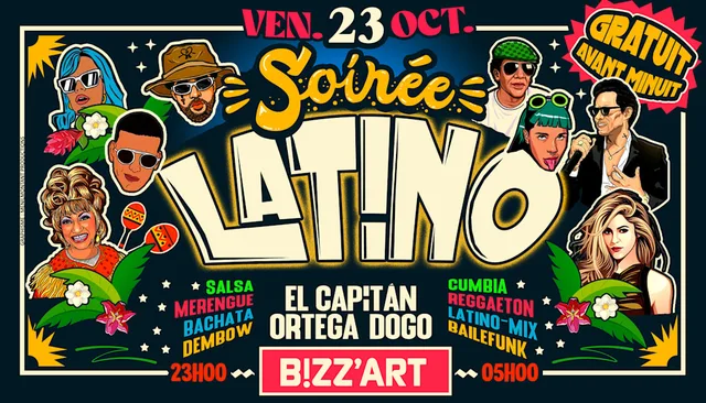 Soirée Latino x Canal St Martin