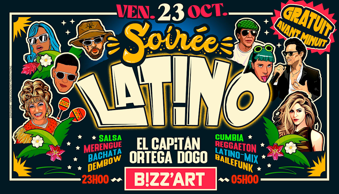 Soirée Latino x Canal St Martin