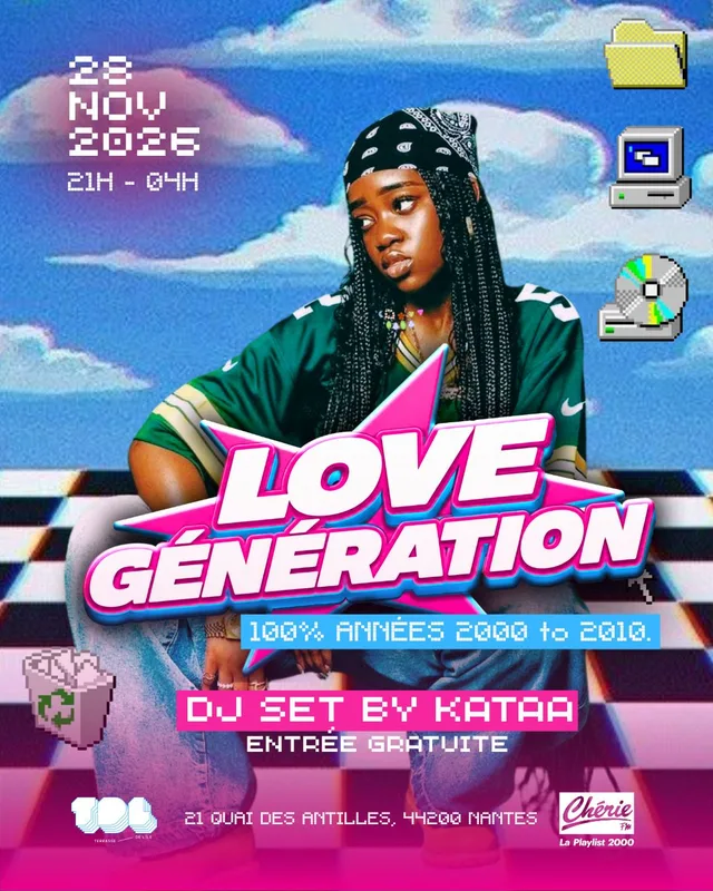 Soirée Love Generation x Chérie FM w/ Kataa