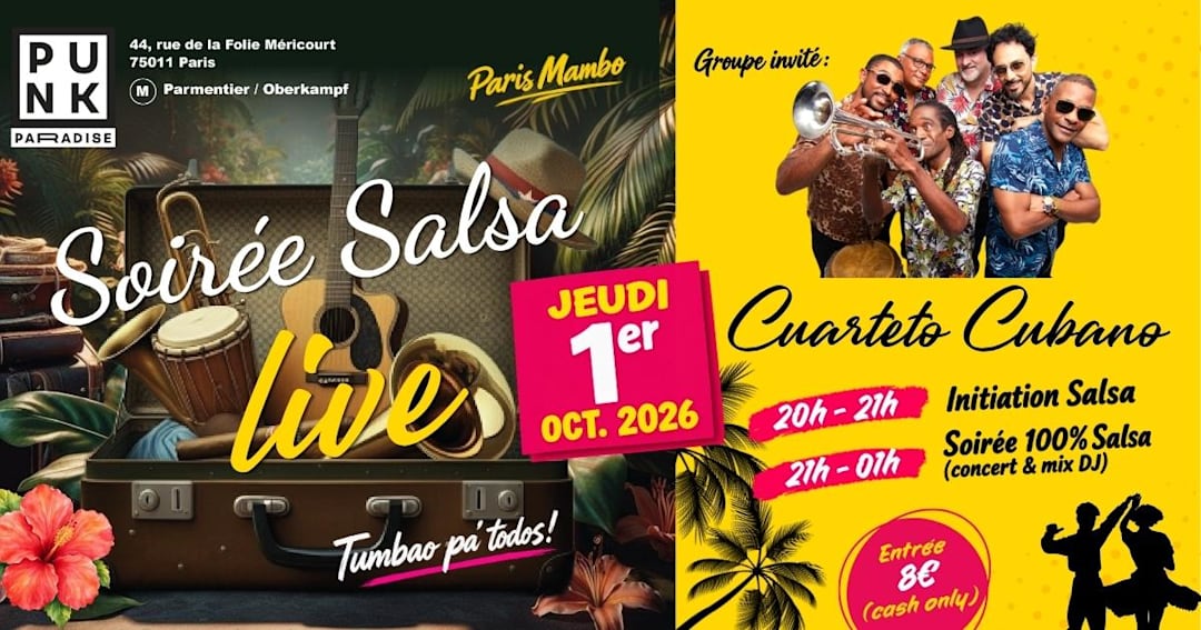 Soirée Salsa Live