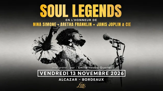 Soul Legends : Nina Simone, Aretha Franklin, Janis Joplin &co