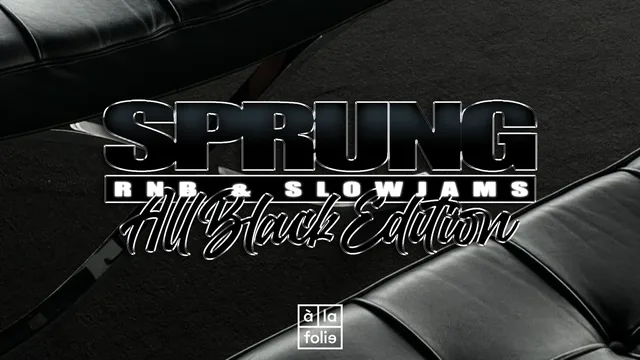 Sprung Vol. 28 : All Black Edition