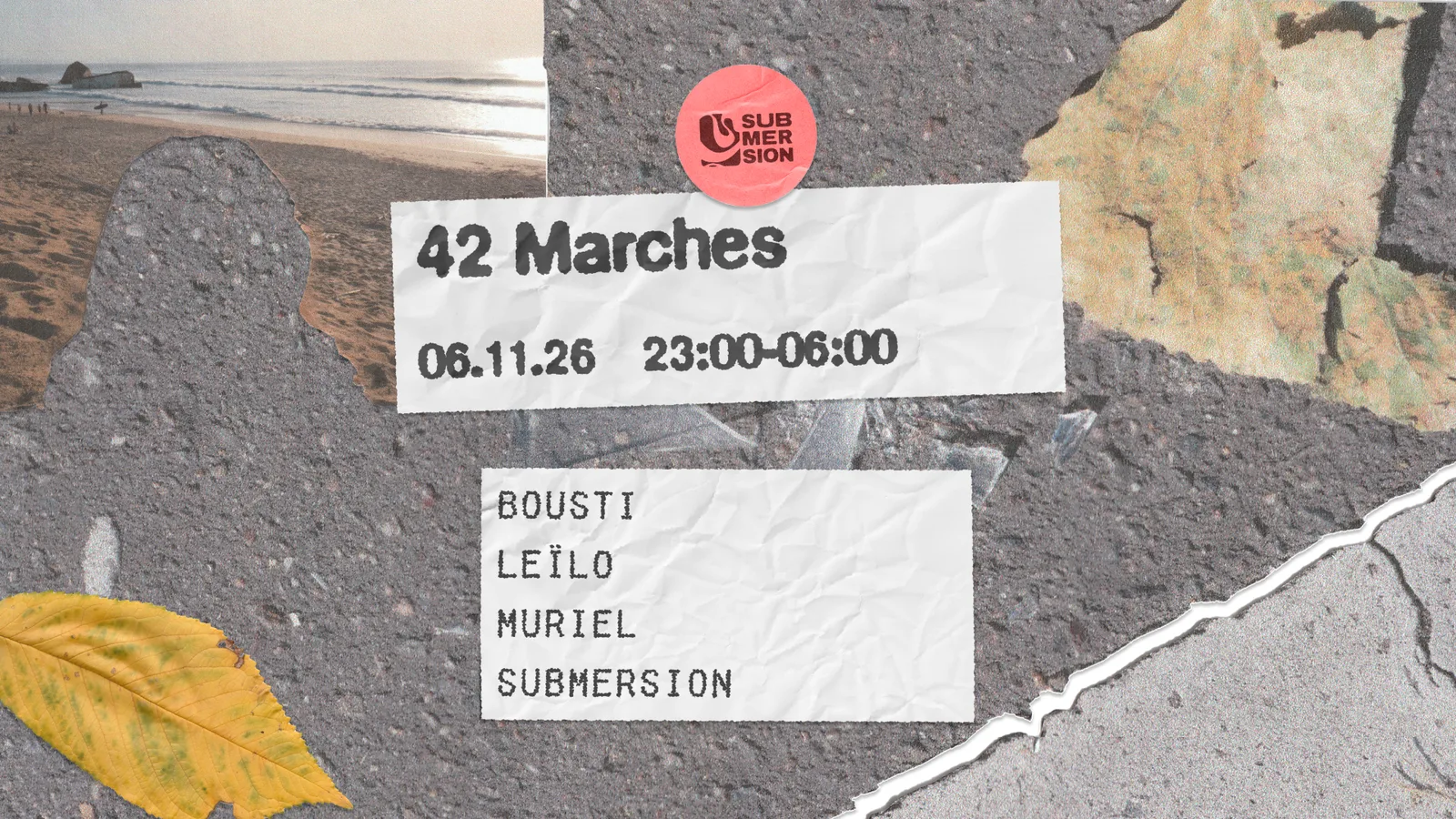 Submersion invite Bousti & Leïlo