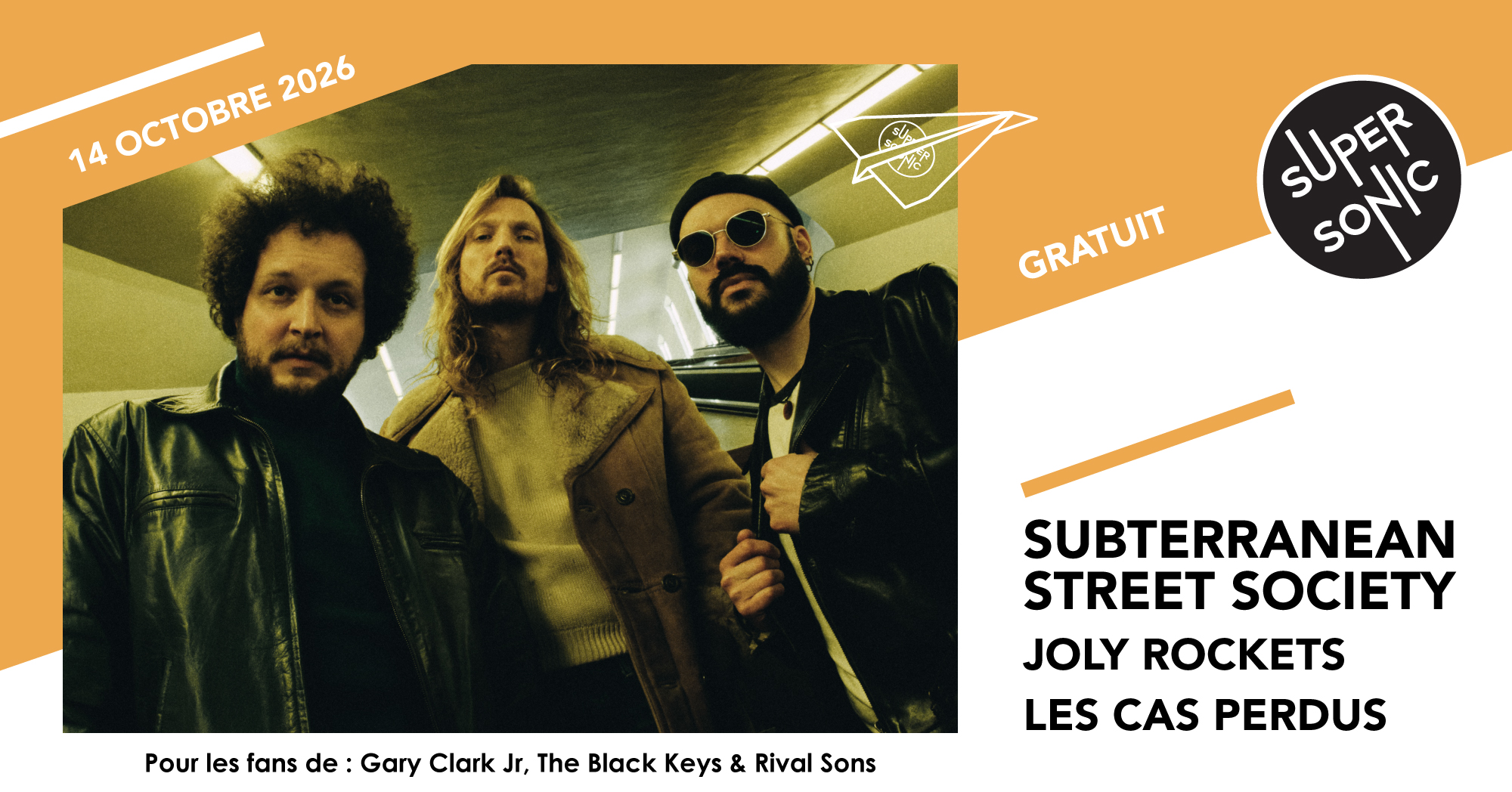 Subterranean Street Society - Joly Rockets - Les Cas Perdus