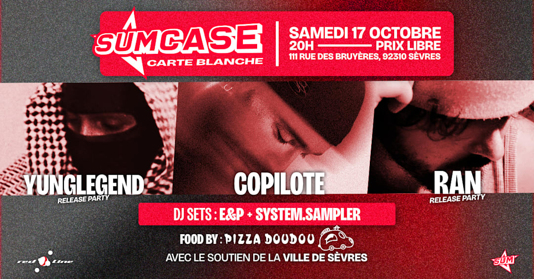 Sumcase #1 - Carte Blanche Redline : Yunglegend, Copilote, Ran