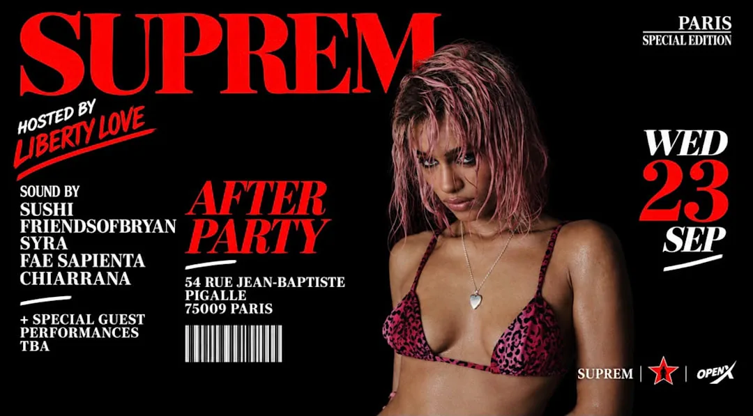 Suprem After Party hosted by Libertyloveee