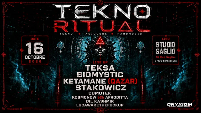 Tekno Ritual w/ Teksa, Biomystic & more