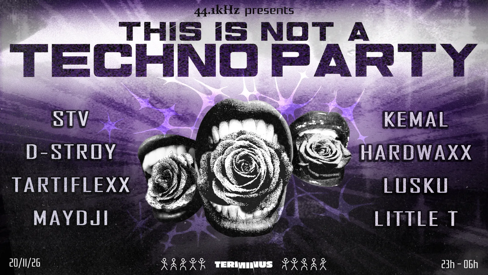 This is not a techno party