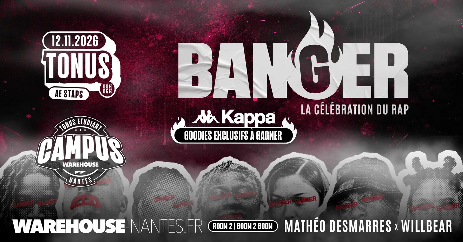 Tonus Banger x Kappa - AE STAPS