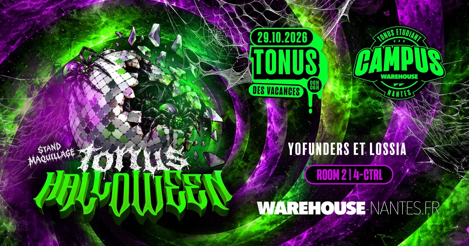 Tonus : campus Halloween