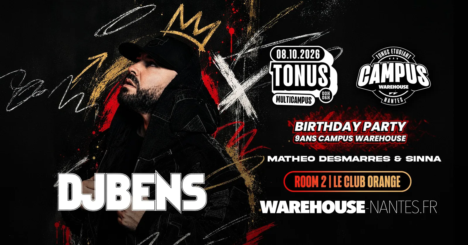 Tonus DJ Bens - Birthday 9 ans du Campus