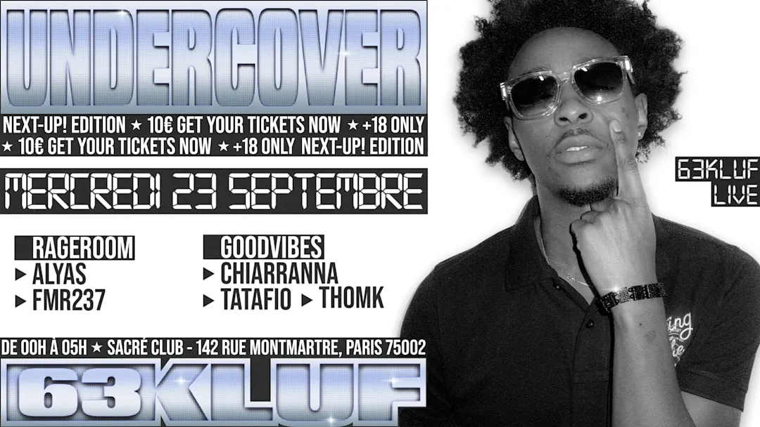 Undercover #2 - 63KLUF live ⭐