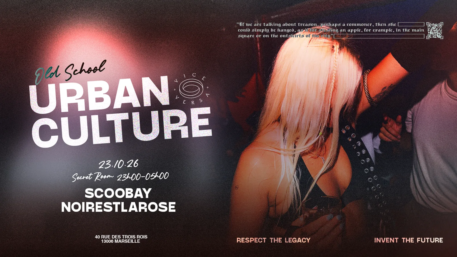 Urban Culture : Scoobay + Noirestlarose