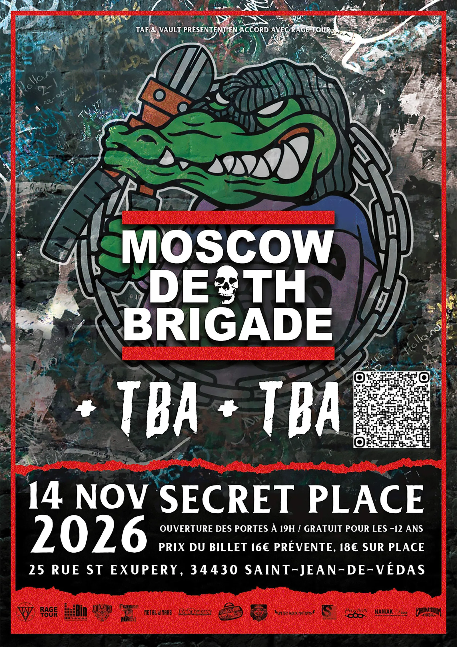 Vault of Metal & La Taf présentent : Moscow Death Brigade