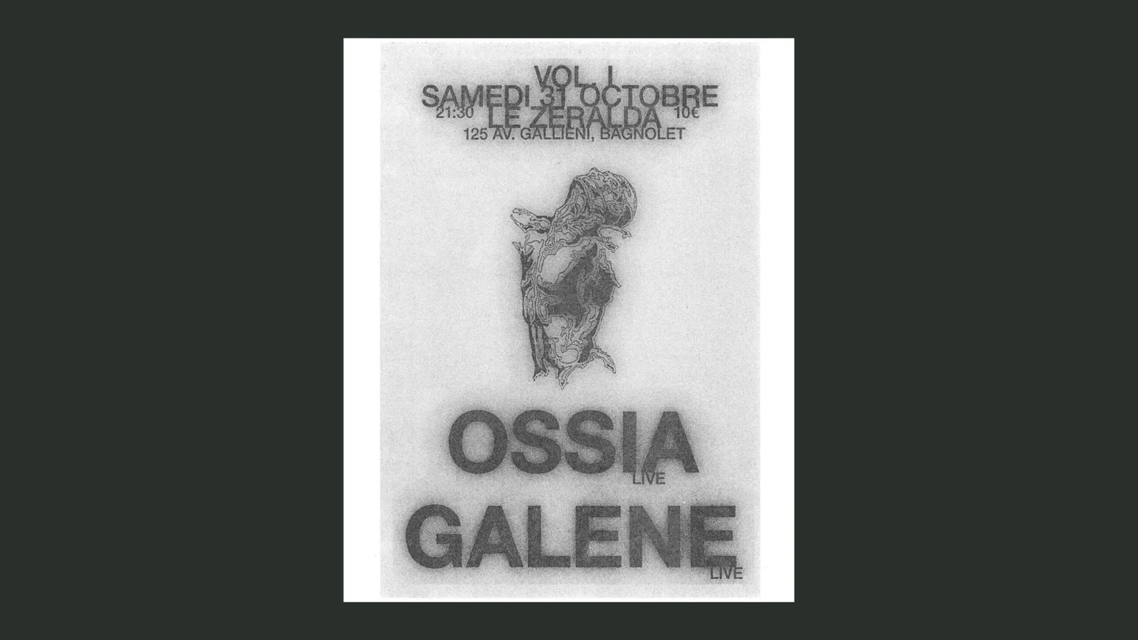 Vol 1 : Ossia + Galene