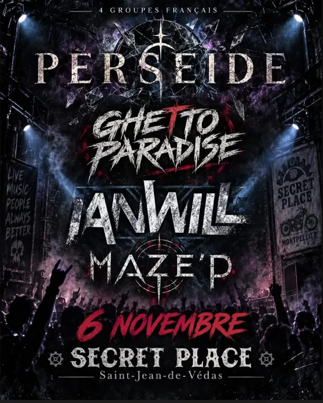 VVA Agency : Perseide, Ghetto Paradise, Ianwill, Maze'd