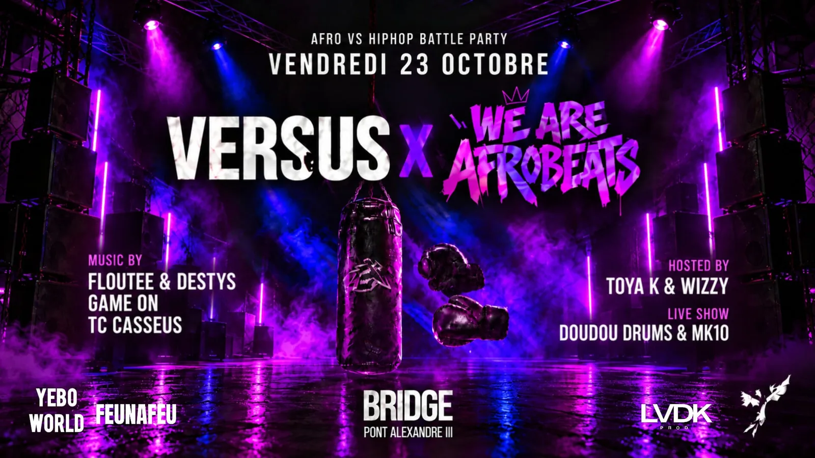 We are afrobeats x Versus