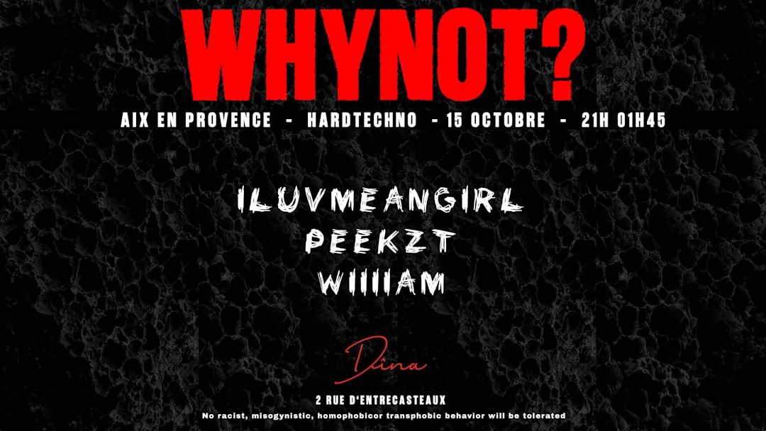 Whynot? : Iluvmeangirl - Peekzt - William