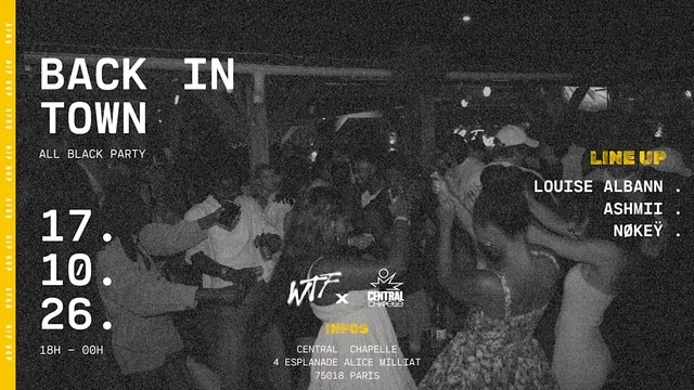 WTF Party Back in Town