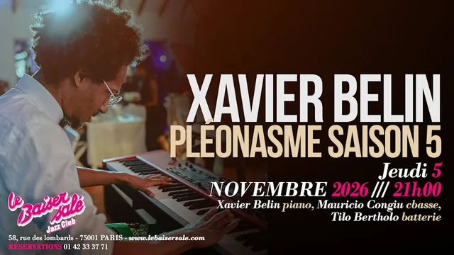 Xavier Belin Trio : Pléonasme 5