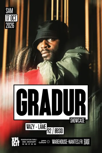 Gradur en showcase exclusif à Nantes