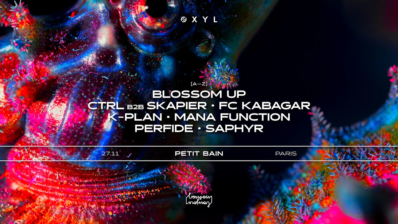 ØXYL : FC Kabagar, Saphyr, CTRL b2b Skapier & more